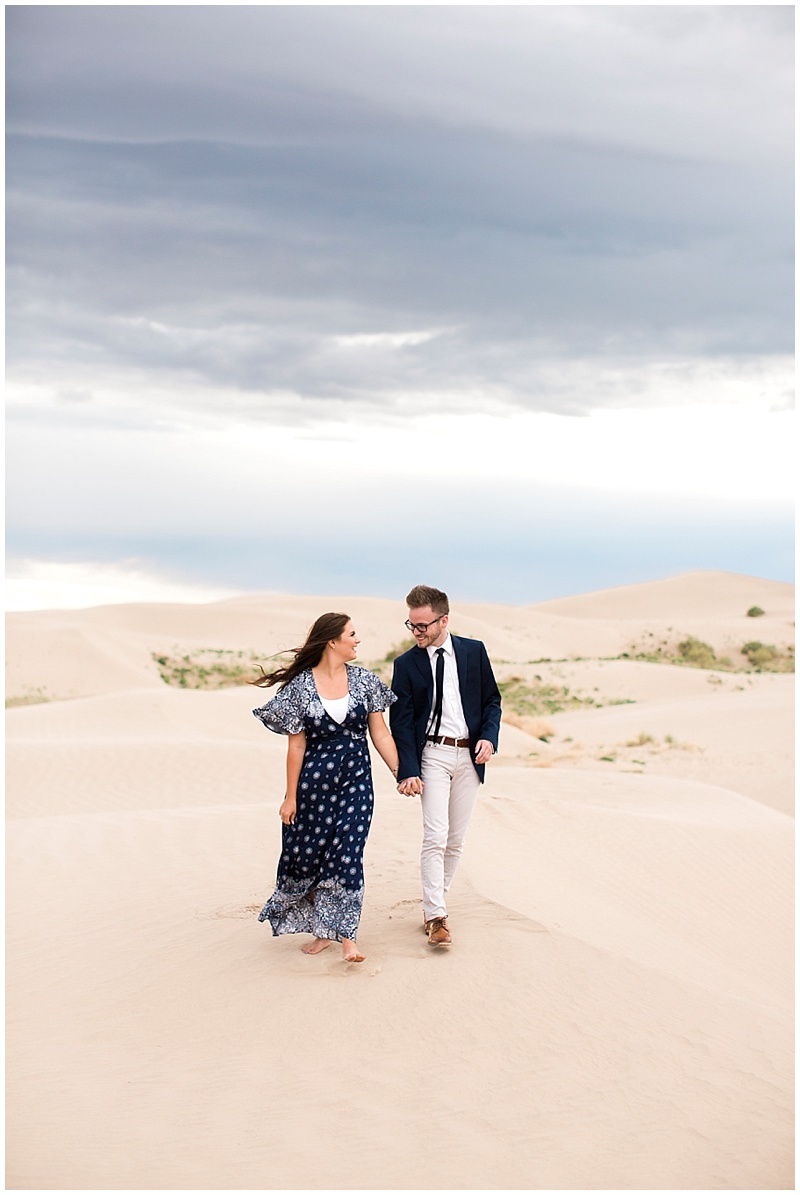 Sand Dune Engagement Photographer