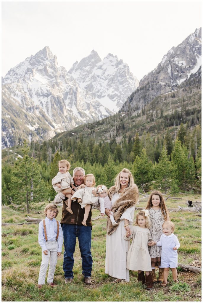 Family Photos in the Tetons
